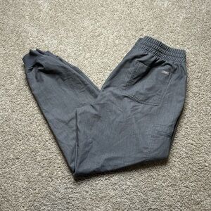 Figs Gray Track Pants
